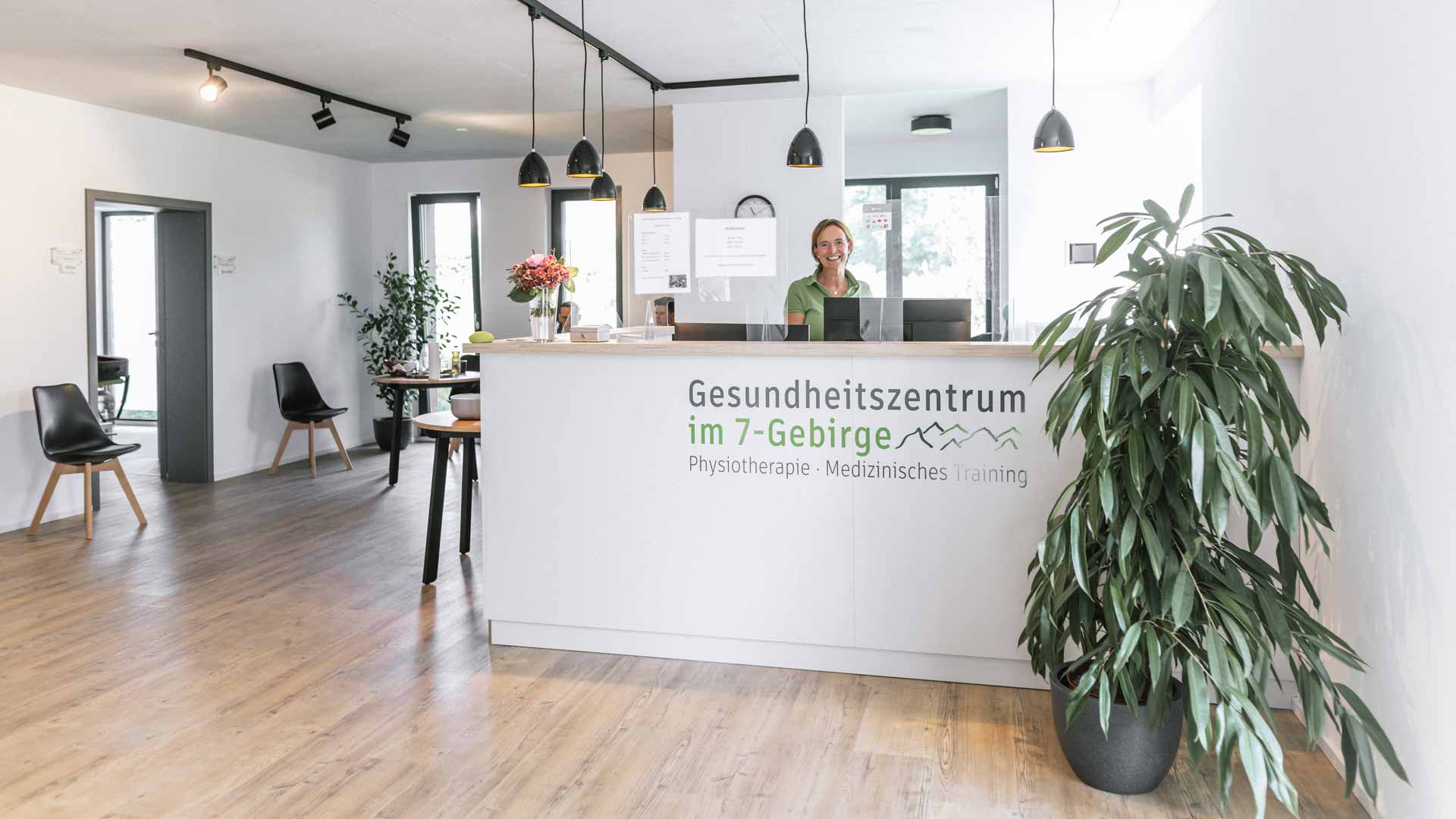 Physiotherapie und Gesundheitszentrum im 7- Gebirge - Empfang