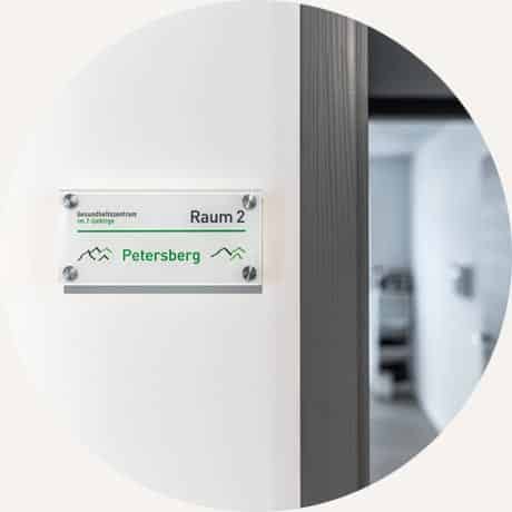 Blick in Behandlungsraum